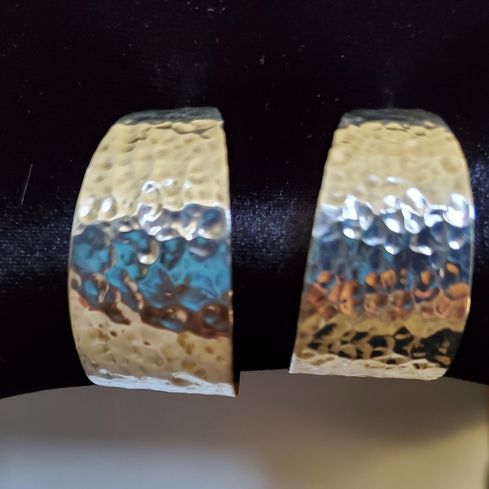 Sterling Silver Open Hoops